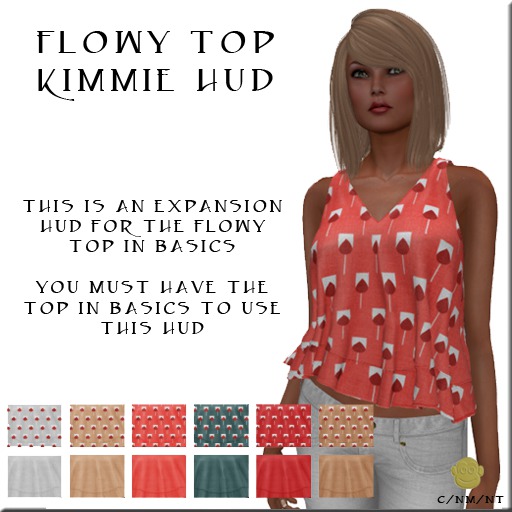 BM Flowy Top Kimmie HUD