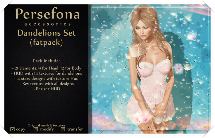 Persefona Dandelions (fatpack)