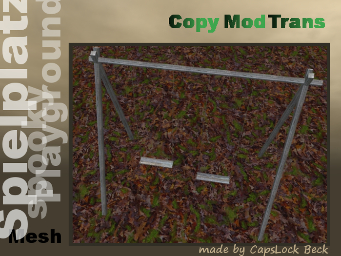 Playground swing 2 - Mesh - Fullperm