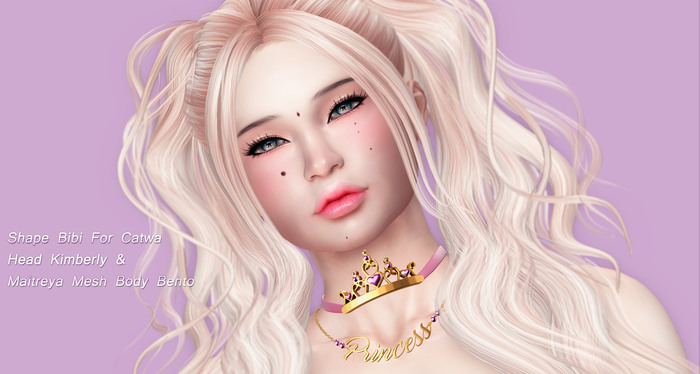 Maria'S Shape Bibi CATWA HEAD Kimberly & Maitreya Mesh Body