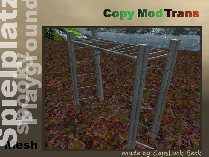 Postapocalyptic playground - broken rack  -  Mesh