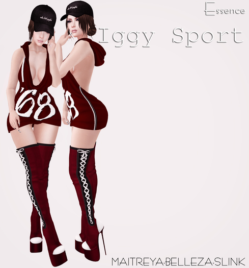 :ESSENCE:Iggy sport Red 68