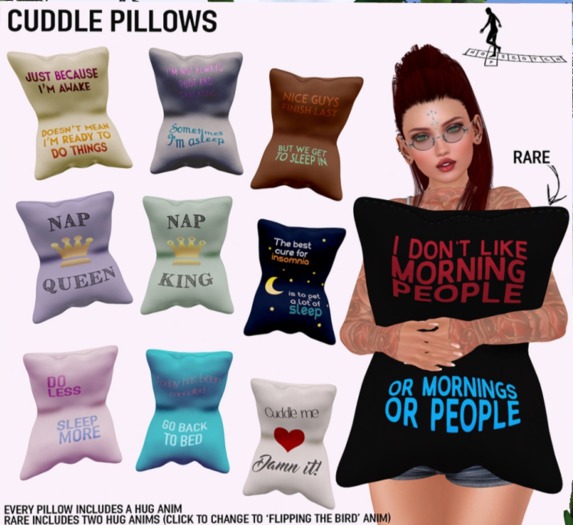 *~*HopScotch*~* Cuddle Pillow - Nice Guys