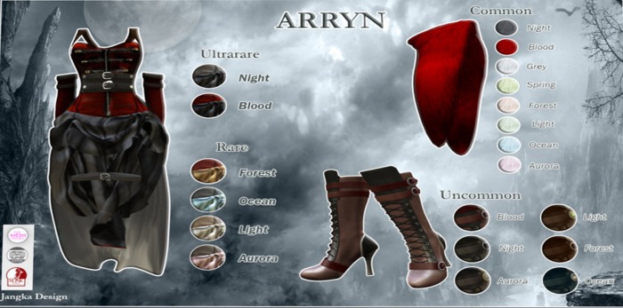 [JANGKA] ARRYN Blood Furs M BOX