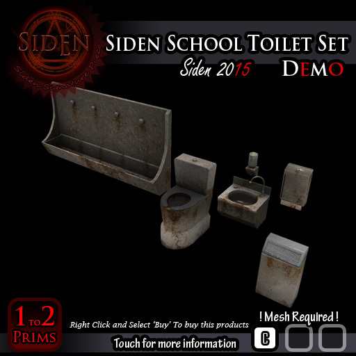 (Demo) Siden School Toilet Set (Box)