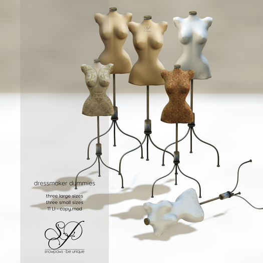 Snowpaws - Dressmaker Dummies