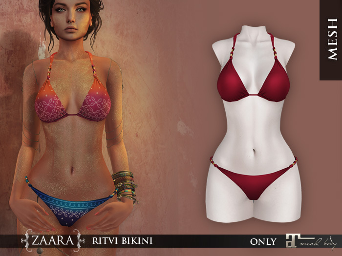 {Zaara} Ritvi bikini *crimson*