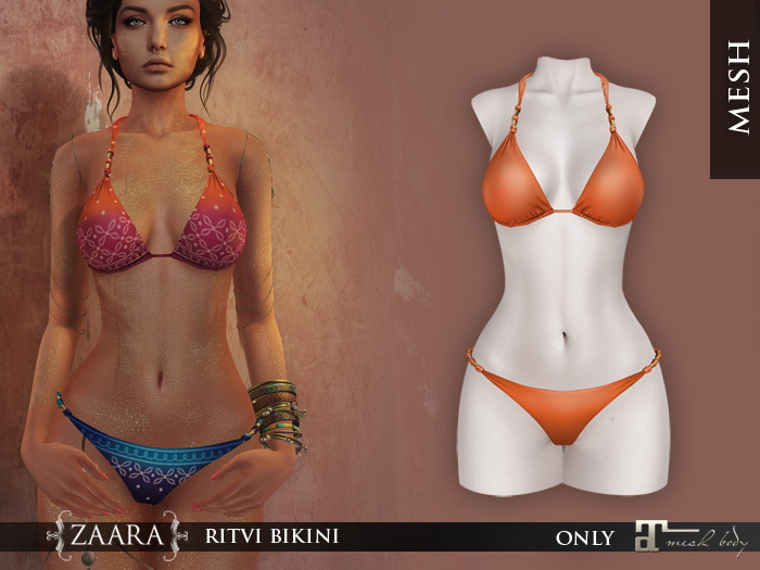 {Zaara} Ritvi bikini (maitreya) - *mango*