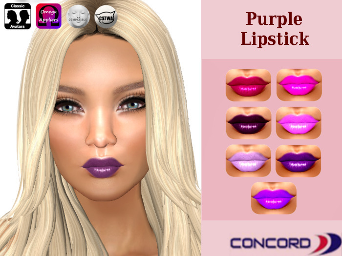 ::::CONCORD:::: Lipstick Style Purple (wear me)