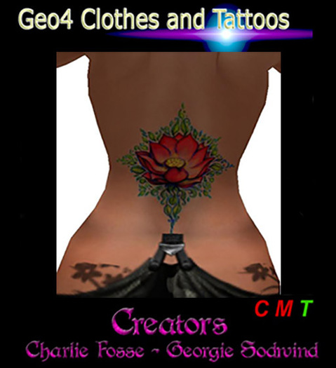 << Geo4Clothes<<- tattoo lotus lowerback