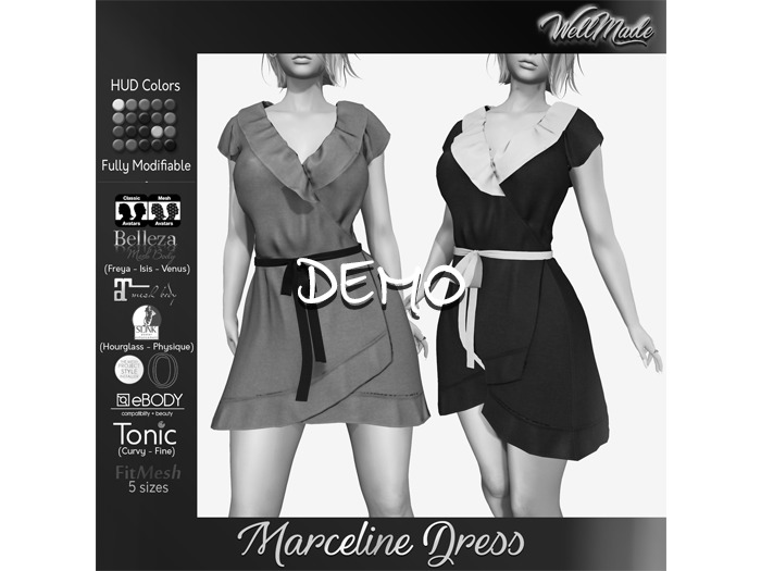 [WellMade] Marceline Dress DEMO