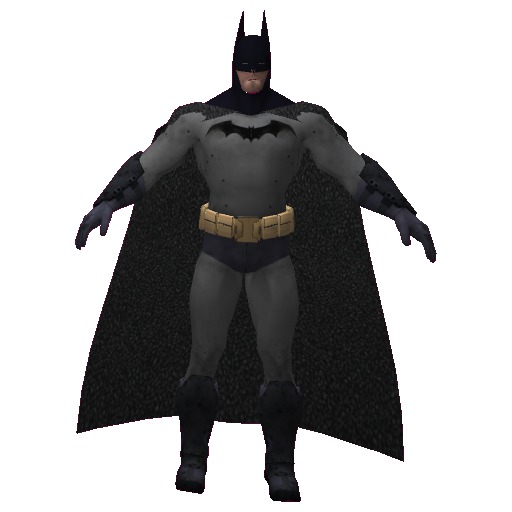 Mesh Inflation Batman Second Life Marketplace - H.O.W. Batman, Full Perm Mesh, Low LI