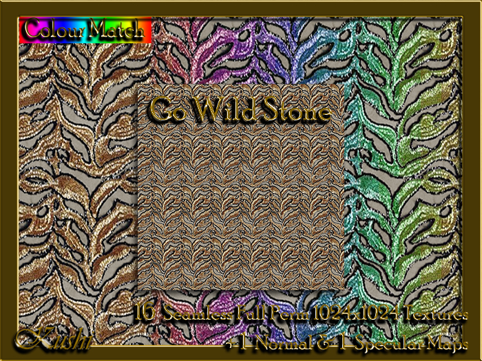 Go Wild Stone / Nude Seamless Textures 