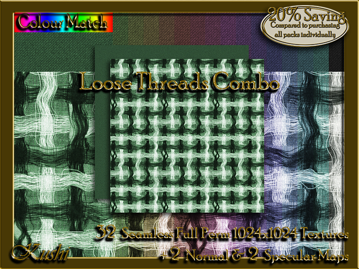 Loose Threads Combo Seamless Textures 