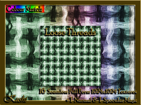 Second Life Marketplace - Loose Threads Seamless Textures