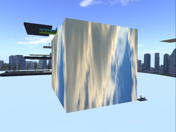 Skybox forest/ cabin     boxed