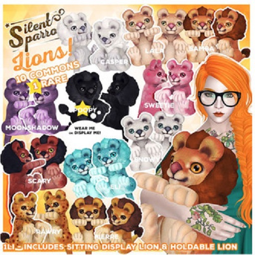 ~silentsparrow~ Lions! - Spoopy RARE