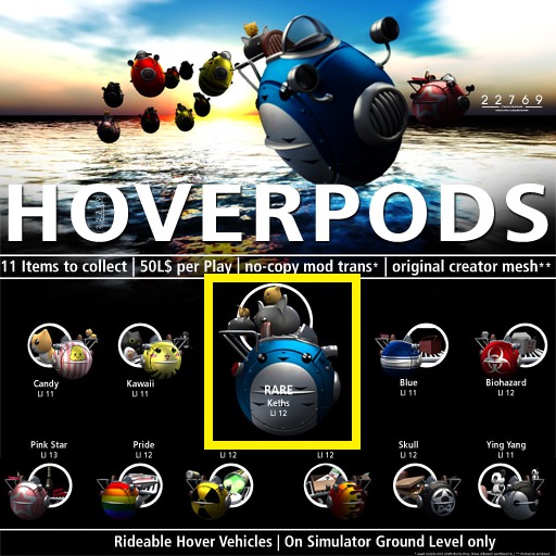 22769 - Hoverpod Kehts - RARE