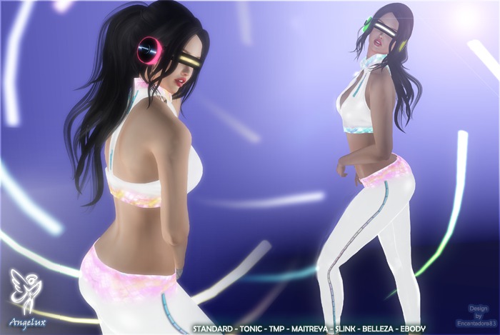 *En83* Equalizer White Outfit