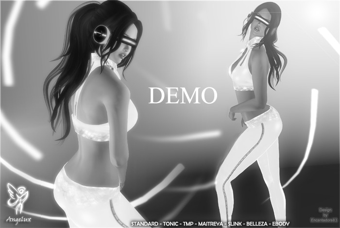 *En83* Equalizer White Outfit  (DEMO)
