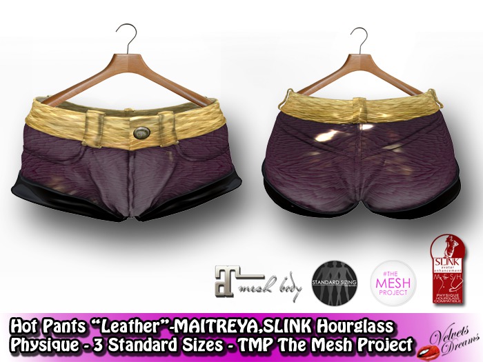 -VD- Hot Pants - Leather