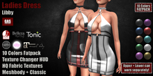 GAS [Ladies Dress  Libby - 10 Colors w/HUD FATPACK] Demo