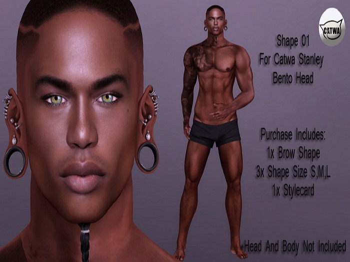 Stanley Catwa Bento Head  Shape 01 with Gianni Sig. Body