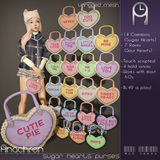 Anachron - Sour Heart Purse - Get Lost Yellow RARE