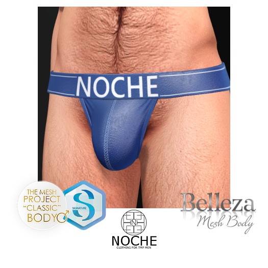 NOCHE. Essential Jockstrap DarkBlue