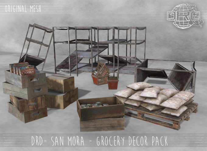 -DRD- San Mora - Grocery Decor Pack