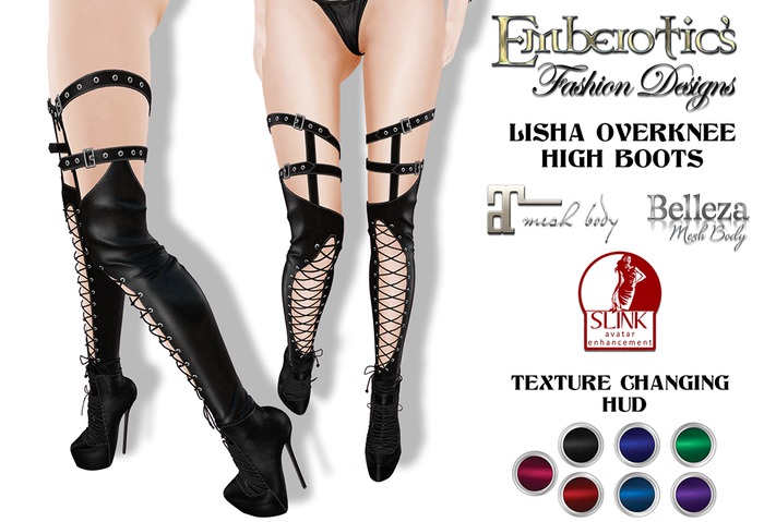 EFD_164 Lisha Overknee High Boots