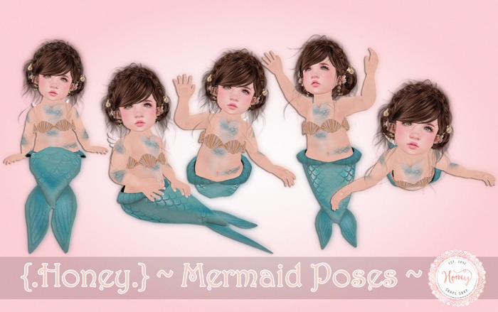 {.Honey.} ~ Mermaid Poses ~