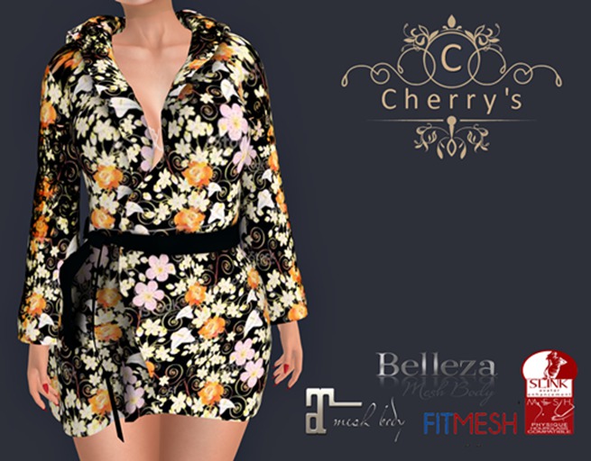 Cherry's - Amanda Robe Hearts