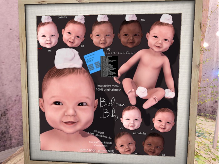 *[BB] Bath Time Baby Bubble 01 RARE