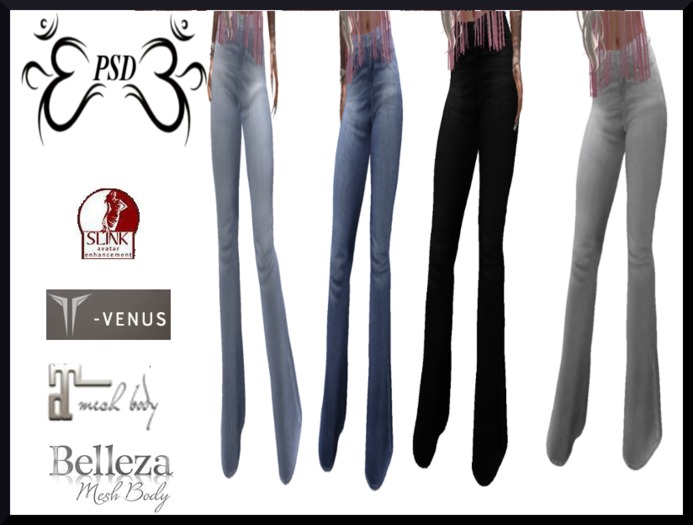 PSD! Hippie Jeans