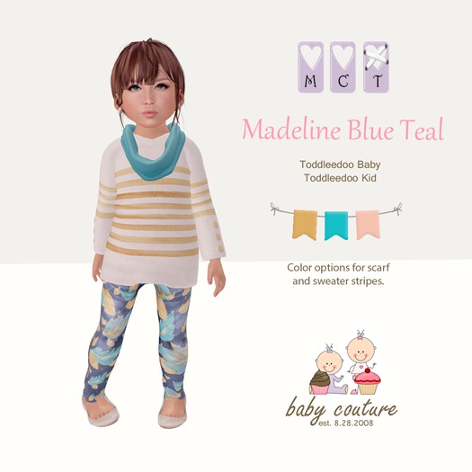 bC - Madeline Blue Teal 