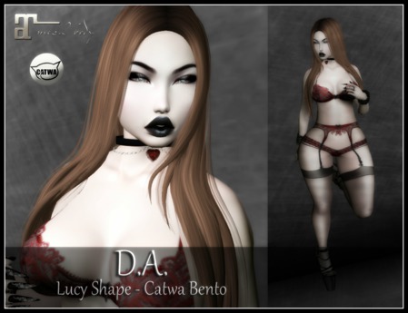 Second Life Marketplace - D.A. Lucy Shape - Catwa Bento