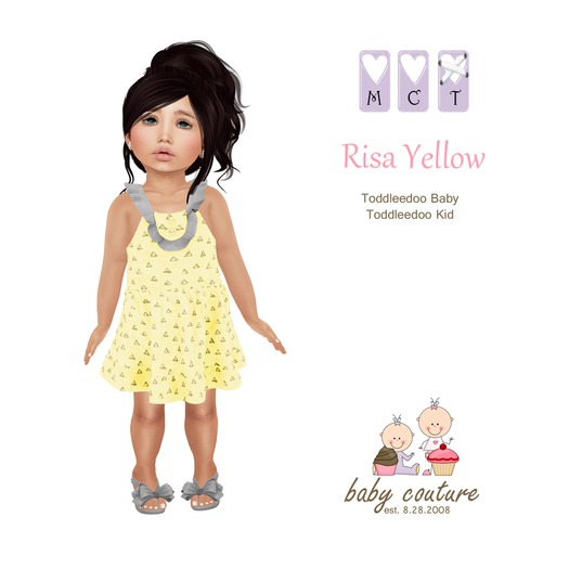 bC - Risa Yellow Dress