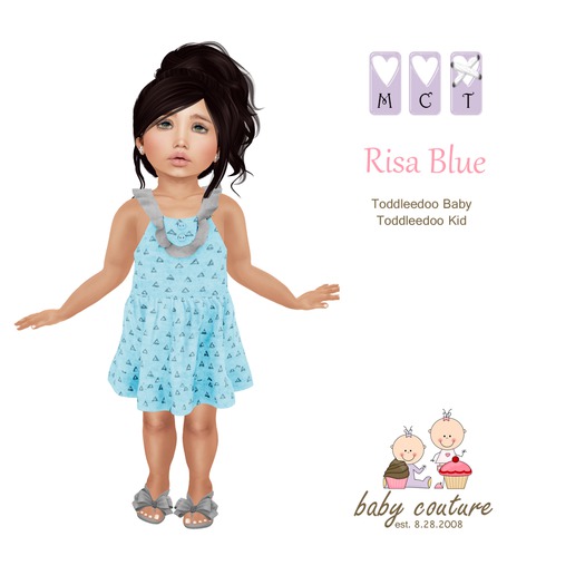 bC - Risa Blue Dress (Add)