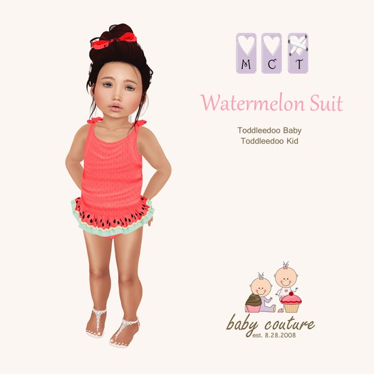 bC - Watermelon Fruit Suit 
