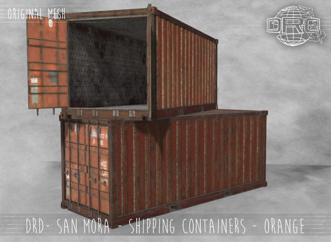 -DRD- San Mora - Shipping Containers - Orange