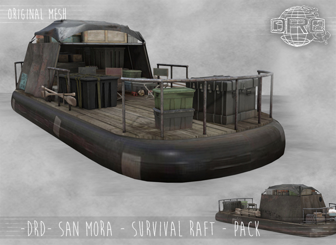 -DRD- San Mora - Survival Raft - Pack