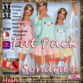 *Sondra's Sweet Sixteen Sweater+Skirt FatPack