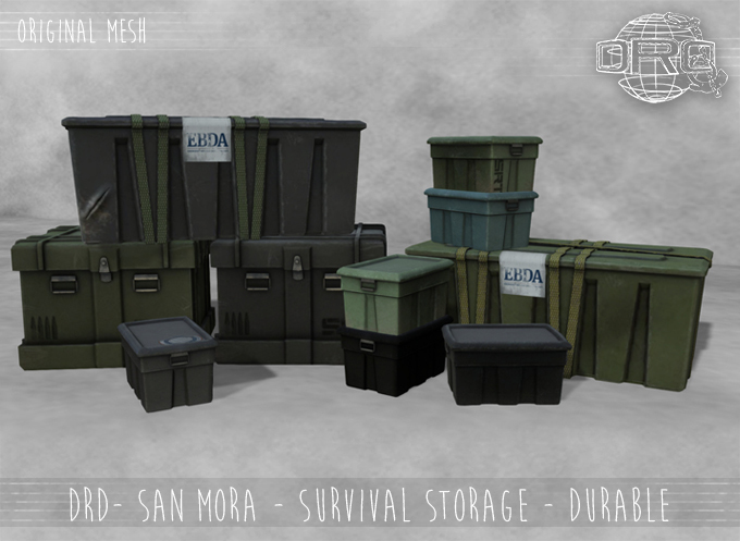 -DRD- San Mora - Survival Storage - Durable Pack