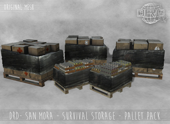 -DRD- San Mora - Survival Storage - Pallet Pack