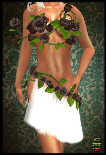 . : Goddess : . Black Roses