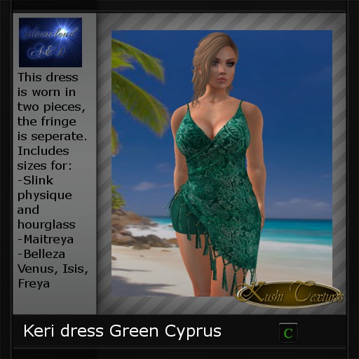 Keri dress Green Cyprus