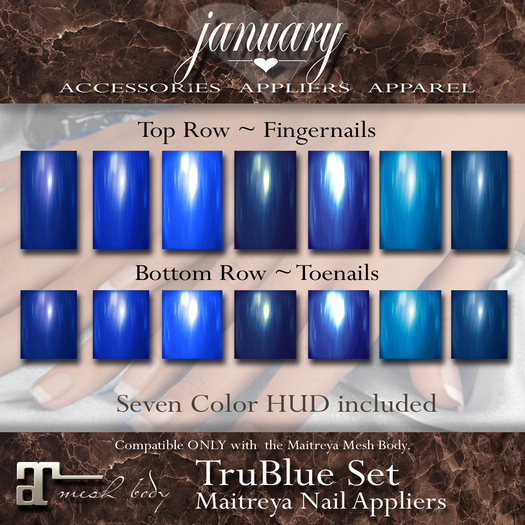 January ~ Nails TruBlue
