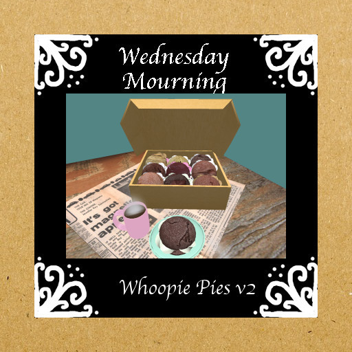 ^v Wednesday Mourning v^ Whoopie Pies  Box {Boxed}