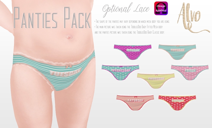 Alvo - Panties Pack 01 [Omega]